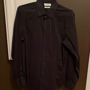 Calvin Klein Black Dress Shirt